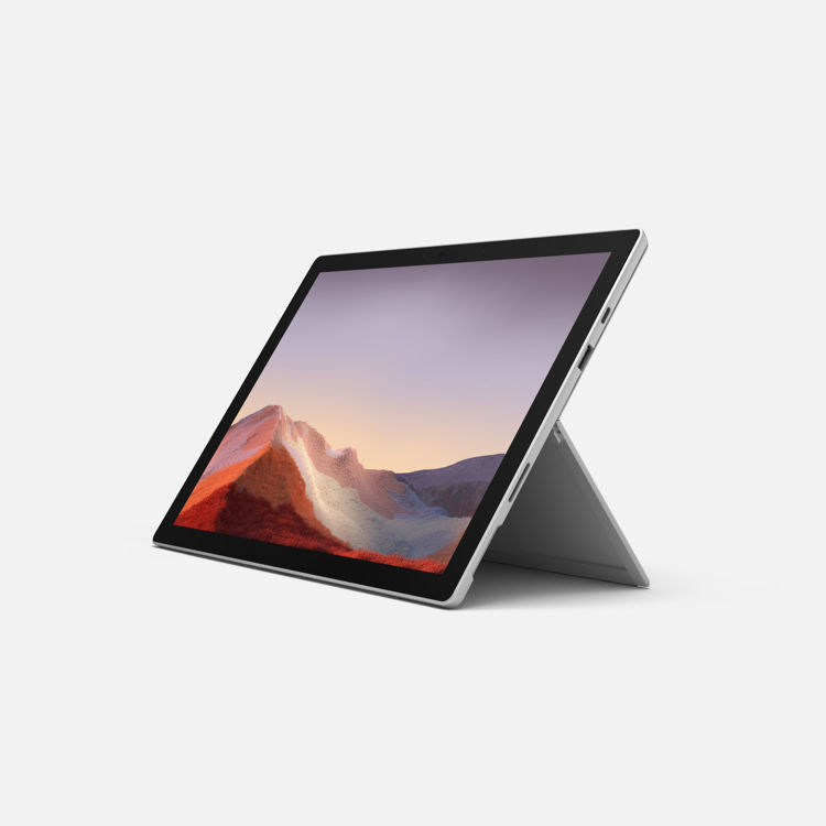 Surface Pro 7 - Angled tablet